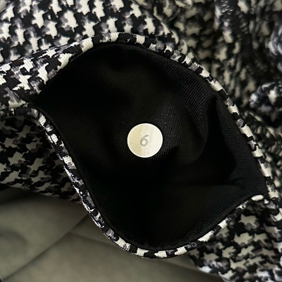 Lululemon Wunder Under Crop Legging III in Scatter Star Arctic Gray Black Sz 6 - Picture 9 of 10